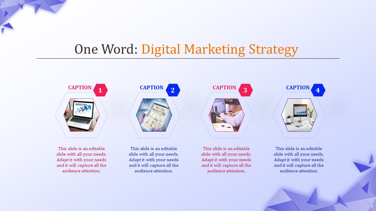 Free - Online marketing Quality Strategy PPT PowerPoint Template